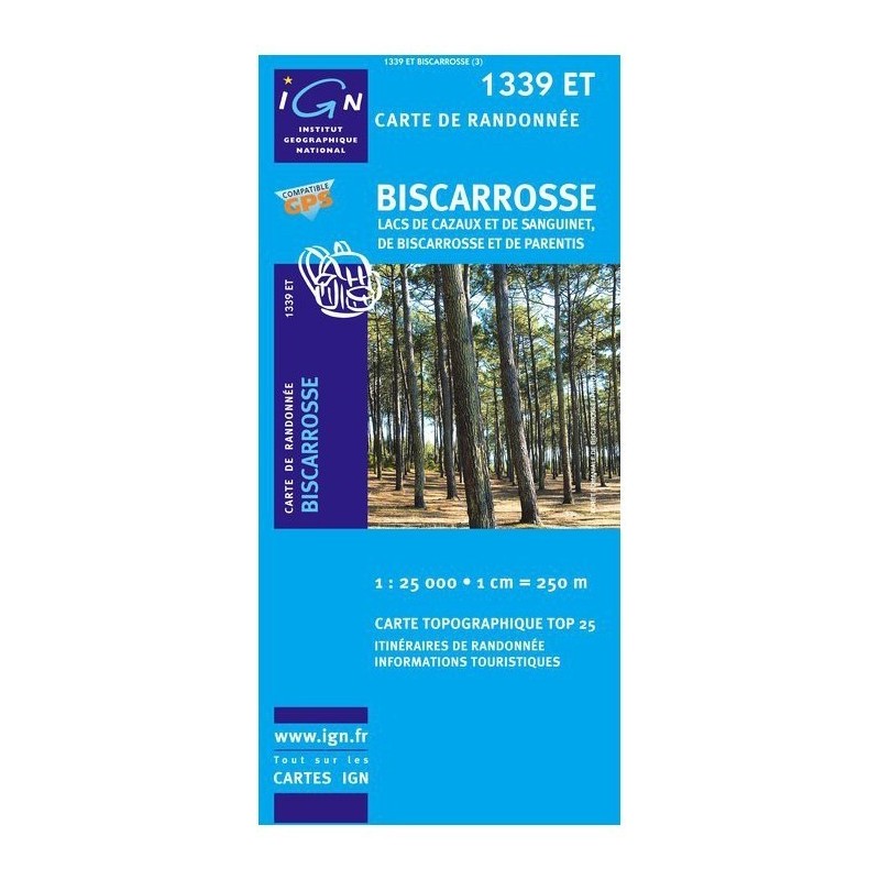 Carte 1339ET Biscarosse