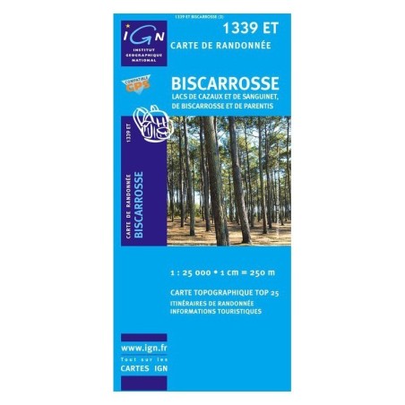 Carte 1339ET Biscarosse
