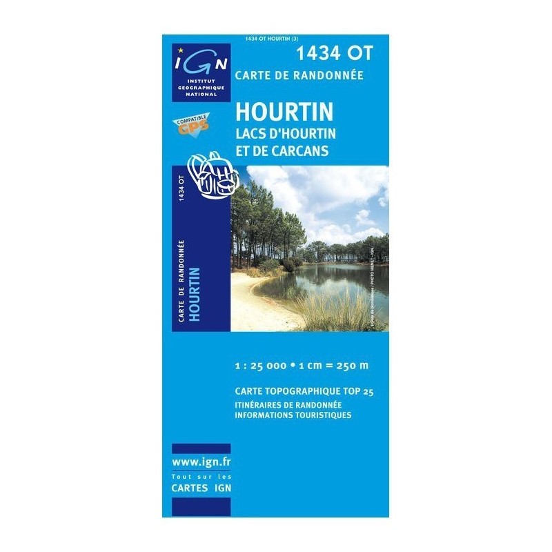 Carte 1434OT Hourtin