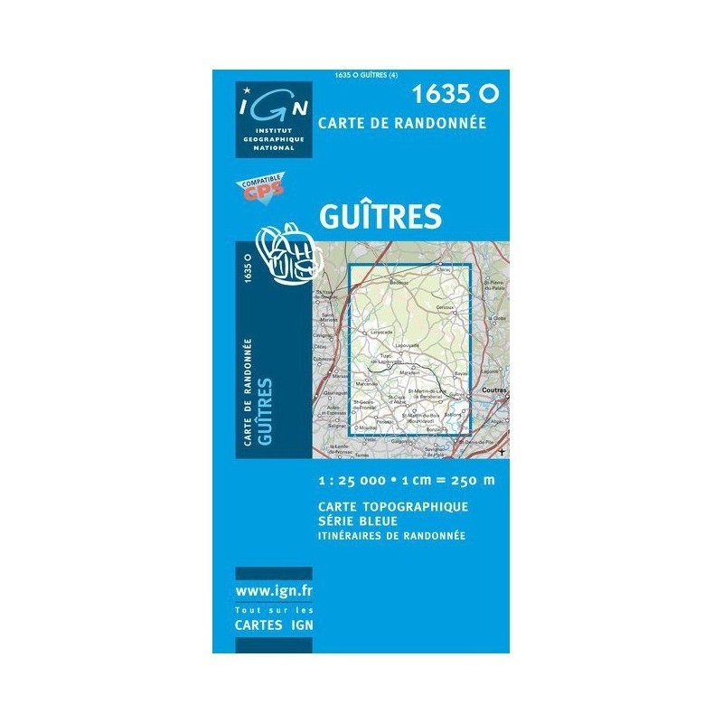 Carte 1635O Guître