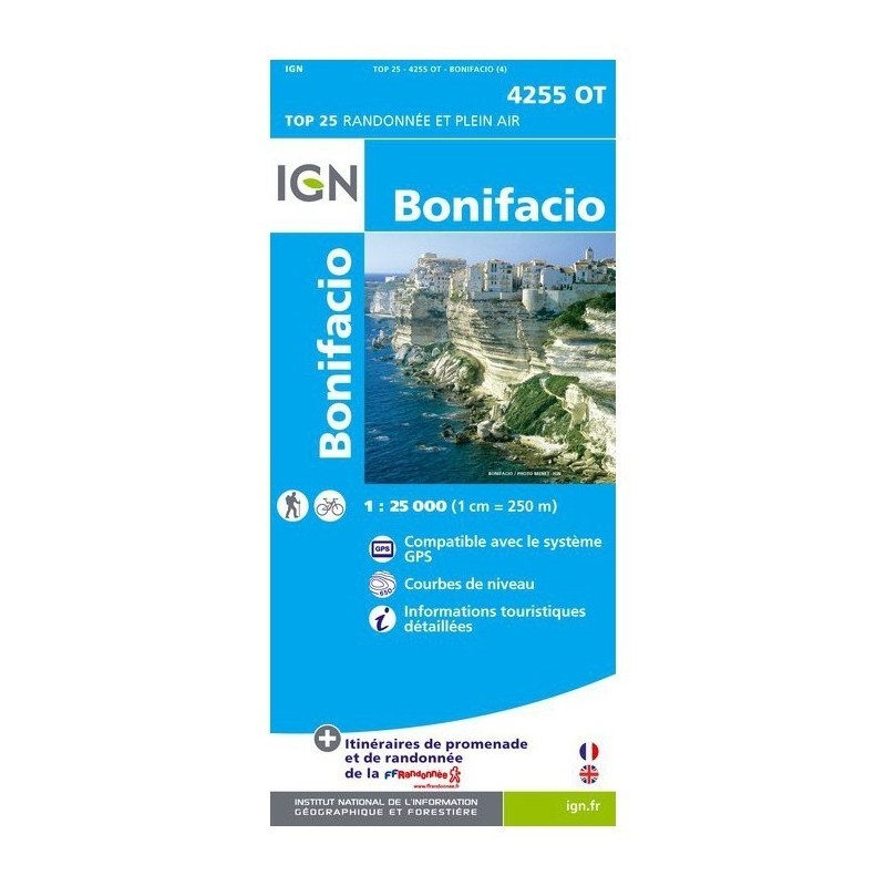 Carte 4255OT Bonifacio