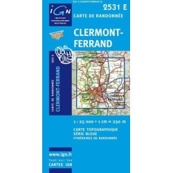 Carte 2531E Clermont-Ferrand - Puy De Dôme