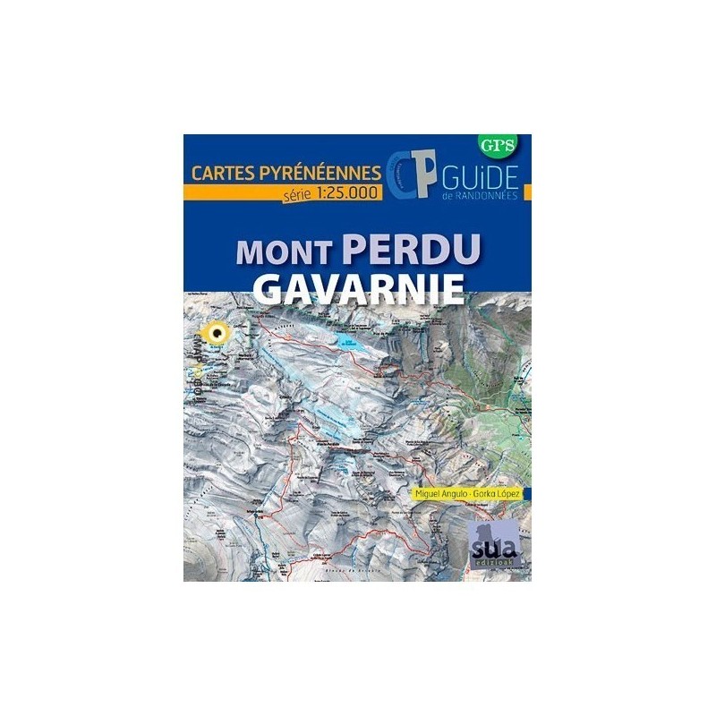 Carte guide Mont Perdu - Gavarnie 1/25000