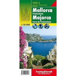 Carte De Randonnee Mallorca Tramuntana La Palma 1/50000