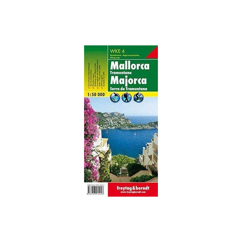 Carte De Randonnee Mallorca Tramuntana La Palma 1/50000