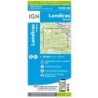 Carte IGN 1538SB Landiras/Hostens (GPS)