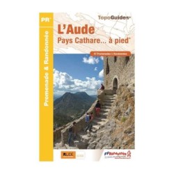 Carte De Randonnee Pr - L'Aude, Pays Cathare A Pied