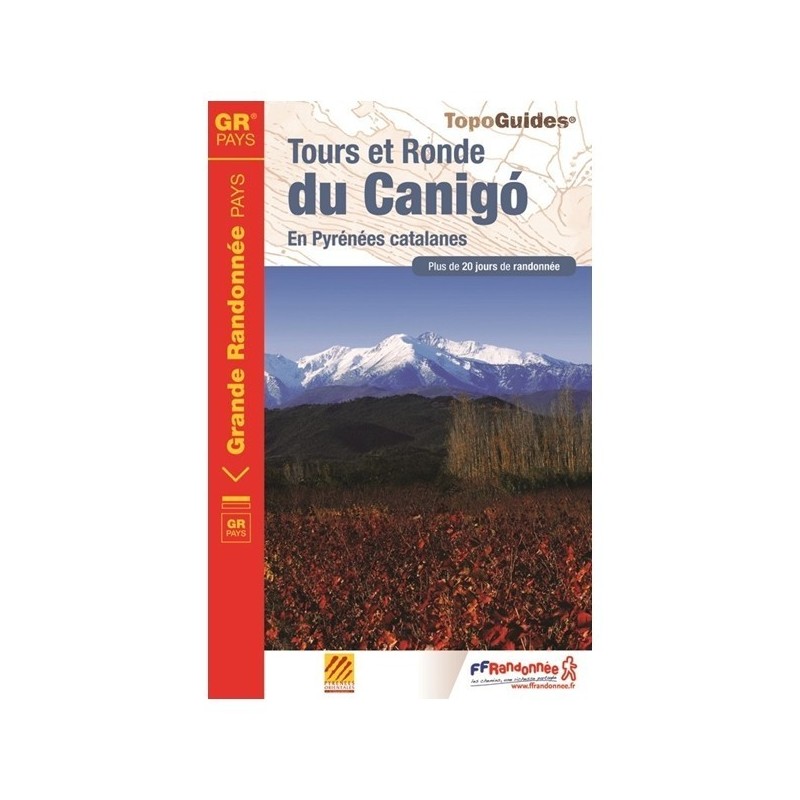 Carte De Randonnee Grp - Tours Et Ronde Du Canigou