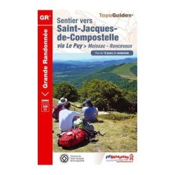GR65 - Sentier St Jacques de Compostelle : Moissac - Ronceveaux