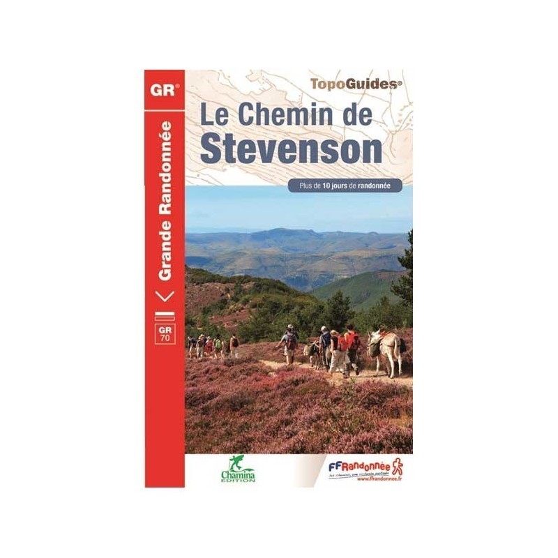 Carte De Randonnee Gr70 - Le Chemin De Stevenson