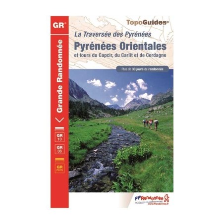 Carte De Randonnee Gr10 / Gr36 - Pyrenees Orientales