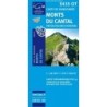 Carte 2435 OT - Monts-Du-Cantal/PNR Des Volcans D'Auvergne (GPS)