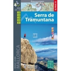 Carte de randonnées - Alpina 25 - Serra de Tramuntana (4 cartes)