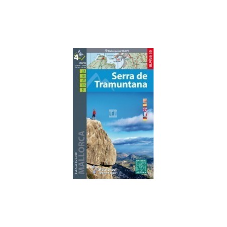Carte de randonnées - Alpina 25 - Serra de Tramuntana (4 cartes)