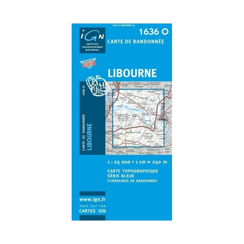 Carte 1636O Libourne