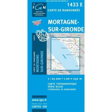 Carte 1433E Mortagne-Sur-Gironde