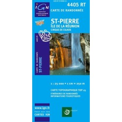 Carte 4405RT Saint-Pierre - île de la Reunion (GPS)