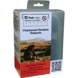 5 paquets thermiques Flameless Heatpack Super Power