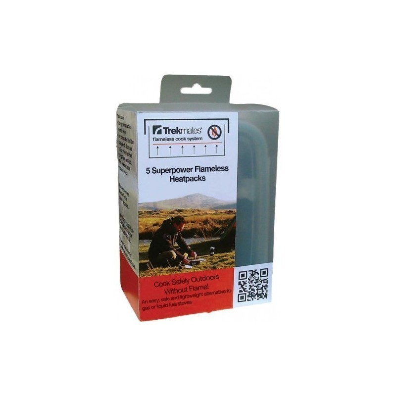 5 paquets thermiques Flameless Heatpack Super Power