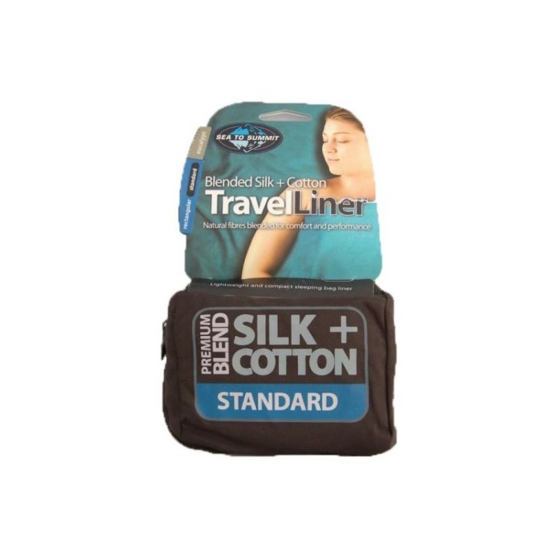 Drap de sac en Soie et Coton Rectangulaire Standard