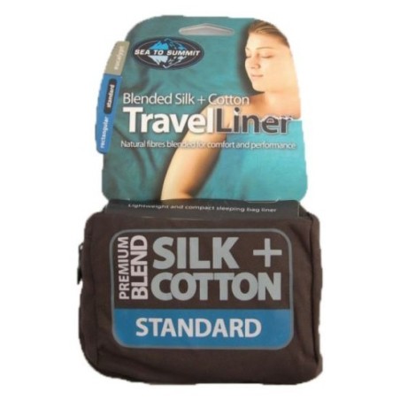 Drap de sac en Soie et Coton Rectangulaire Standard