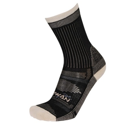 Chaussettes Thermocool Compostelle - Noir/Beige